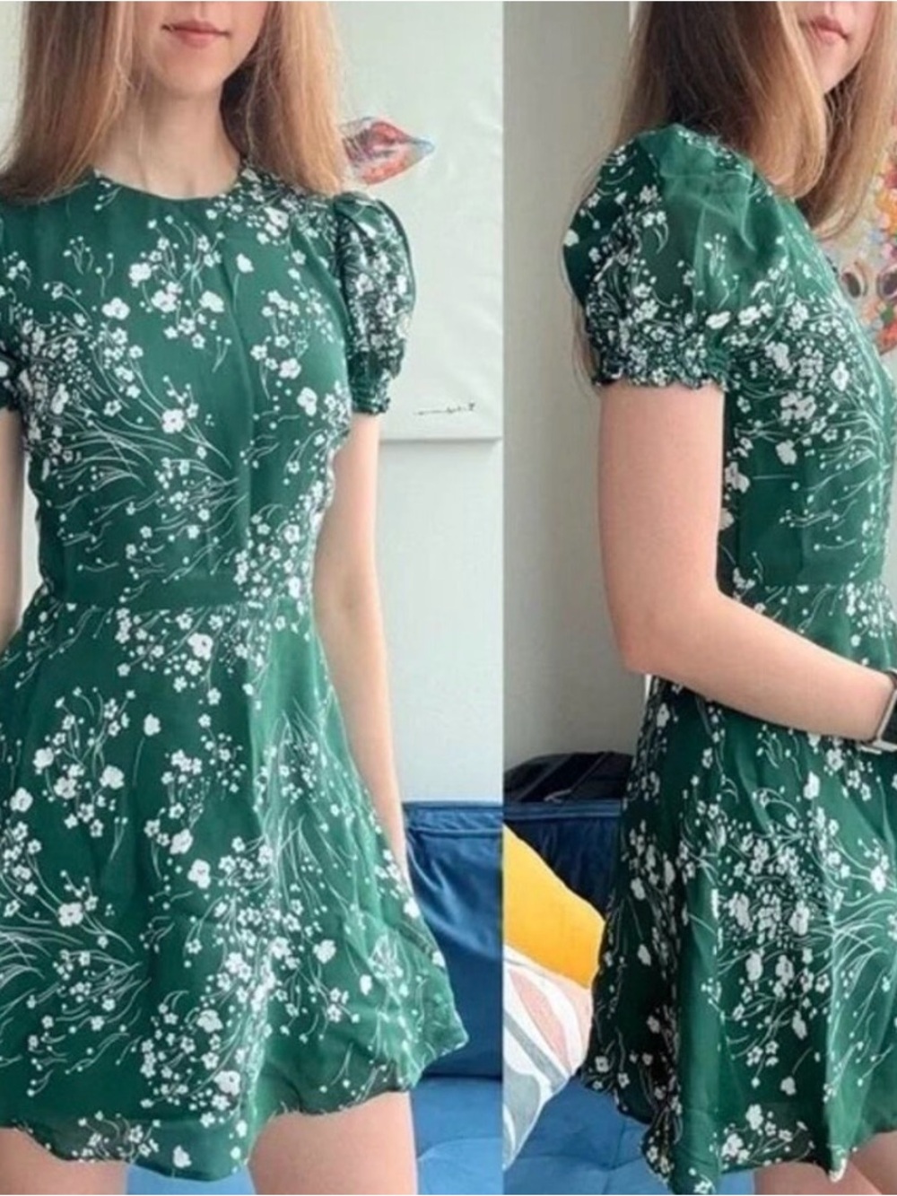 Reformation Dress Mini Floral